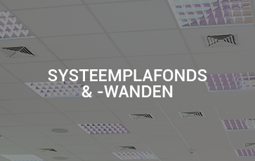 Systeemplafonds en -wanden